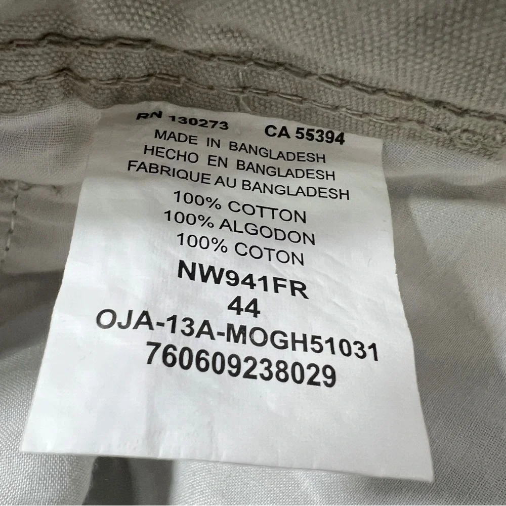 Wrangler Men’s Khaki 100% Cotton Hiker Shorts Size 44 NWT